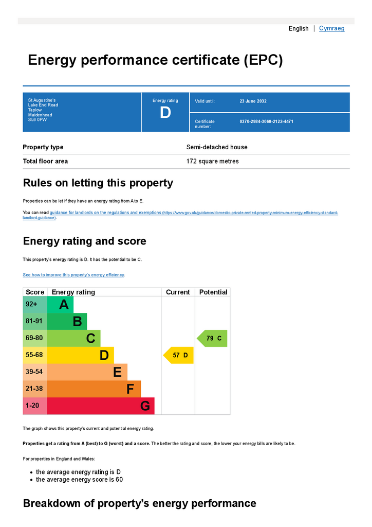 Energy performance c