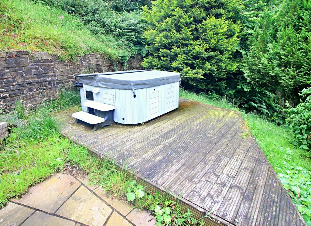 Decked Terrace with Hot Tub