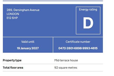 3 bedroom terraced house for sale, Manor Park, E12