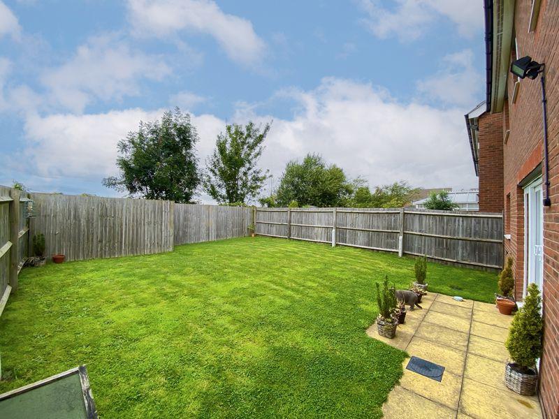 Rear garden
