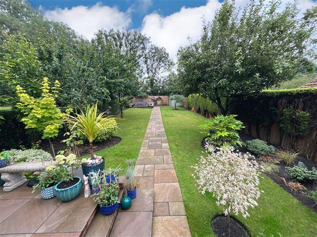 Rear garden