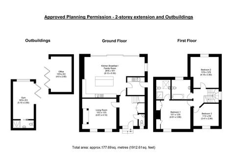 2 bedroom semi-detached house for sale, Well-Row, Bayford