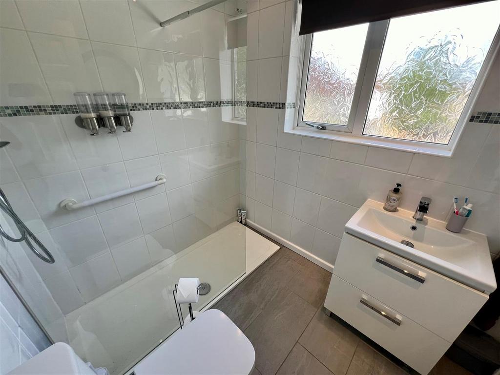 Refitted shower room