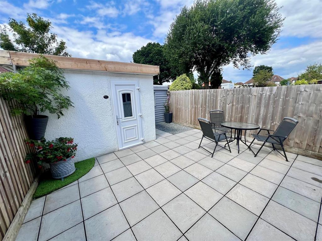 Rear garden
