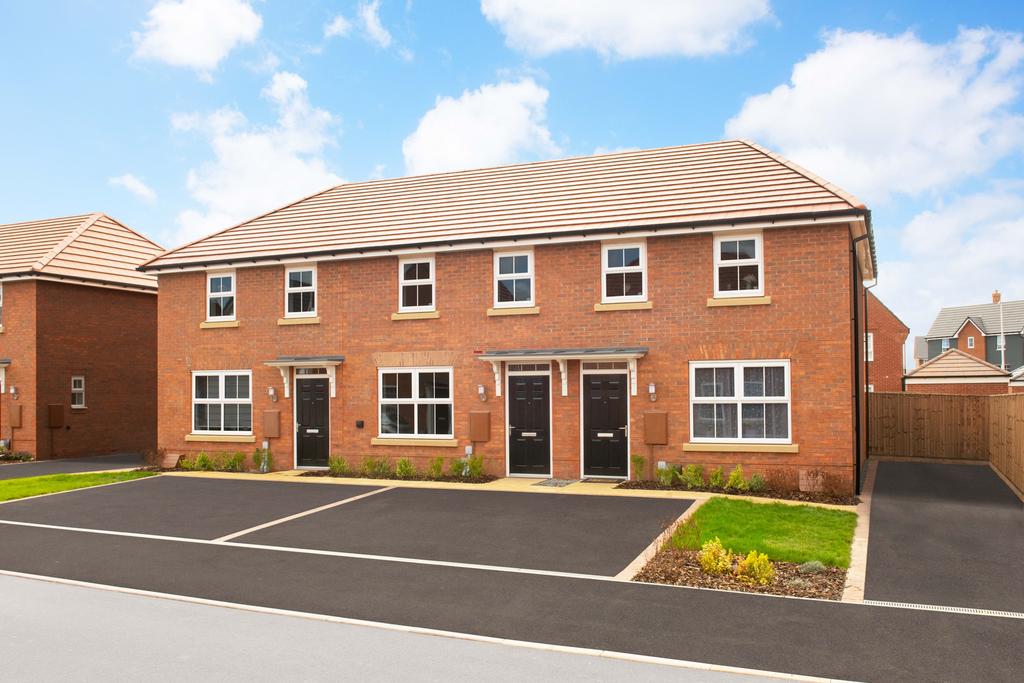 External view of the three bedroom Archford