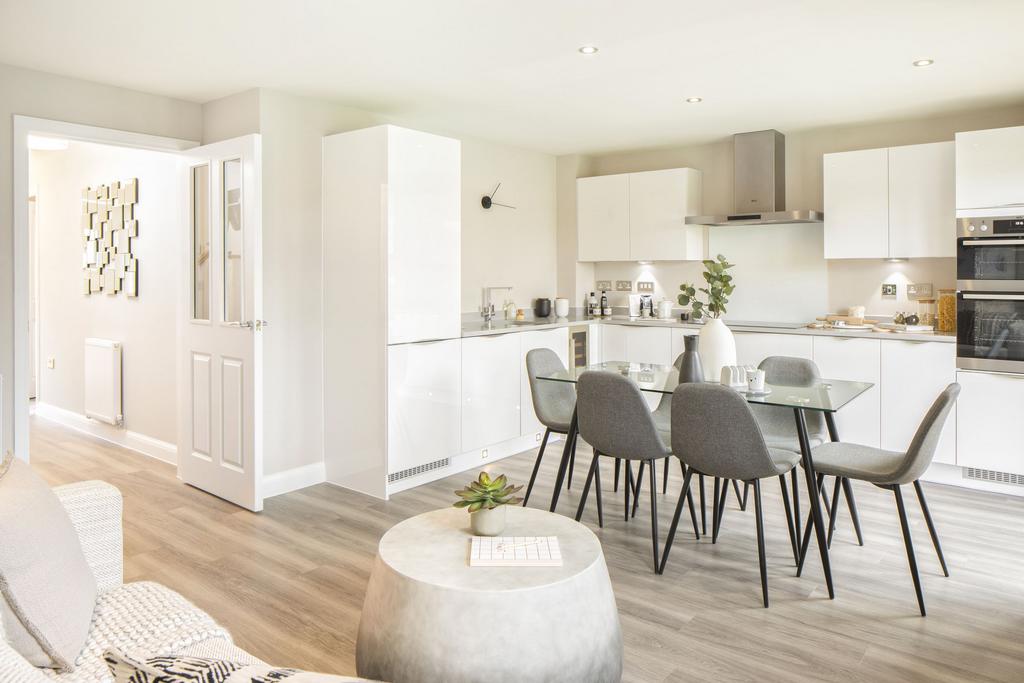 Kitchen in the Ingleby 4 bedroom home