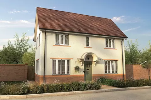 3 bedroom detached house for sale, Plot 344 at Bloor Homes On the Green, Cherry Square, Off Winchester Road RG23