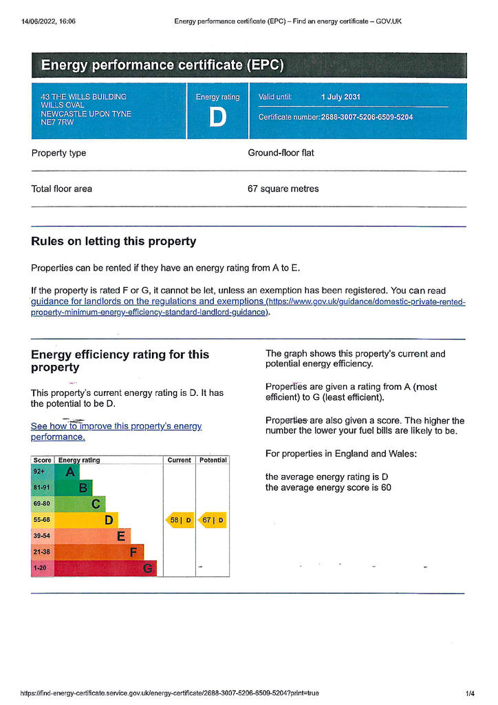 EPC Certificate