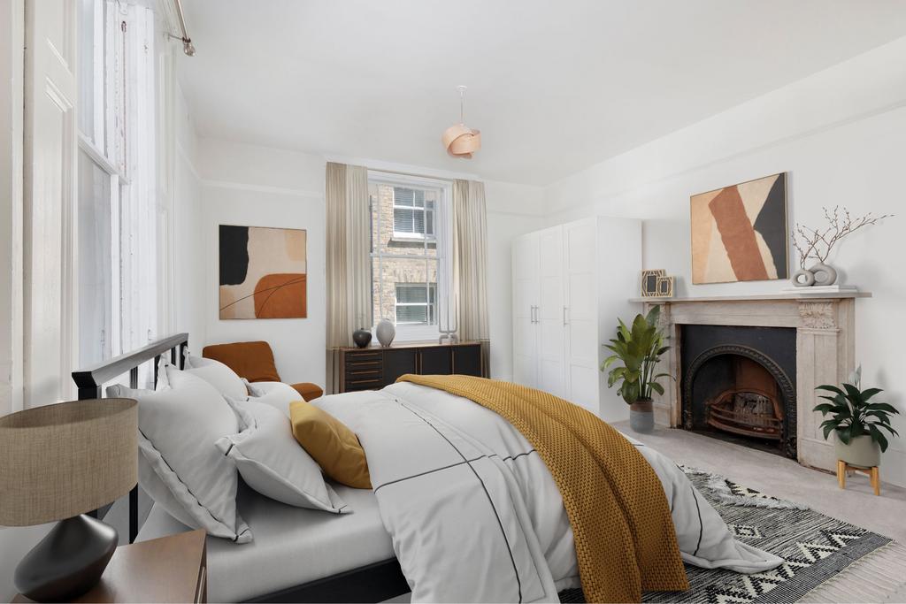 Bedroom -  Photo has been virtually staged