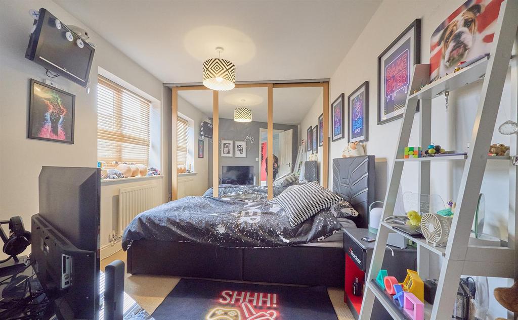 Bedroom three to rear