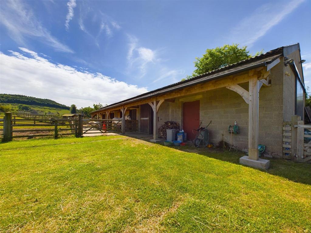 The Barn  with Verandah to front