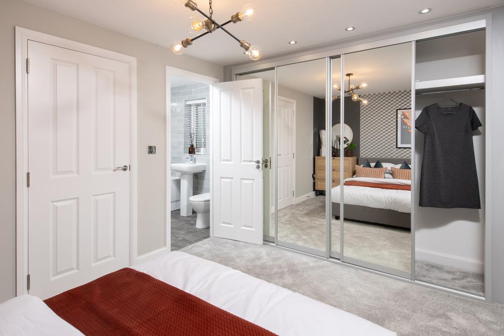 Inside view 3 bedroom Norbury bedroom 2 with...