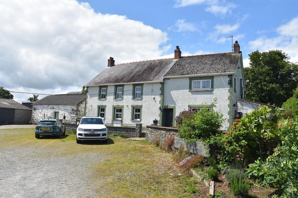 Fferm Penrallthebog, Bryngwyn 5 bed detached house for sale £750,000