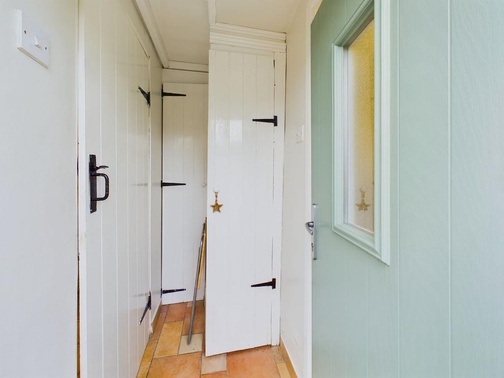 Rear porch
