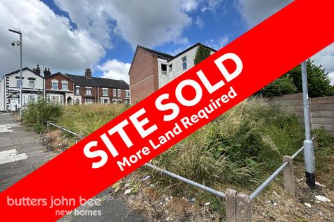 Land for sale, St John Street, Stoke on Trent