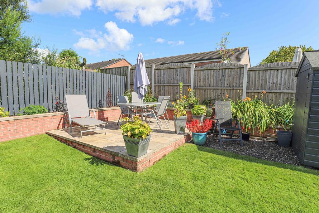 Rear garden