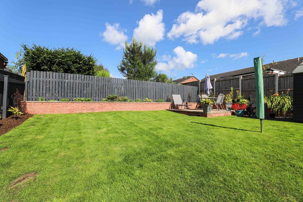 Rear garden