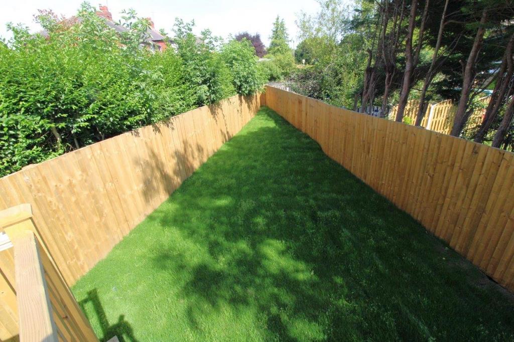 Rear garden