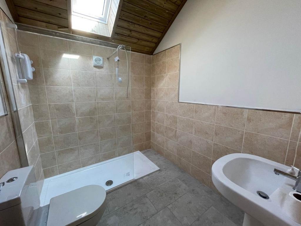 Lavender shower room
