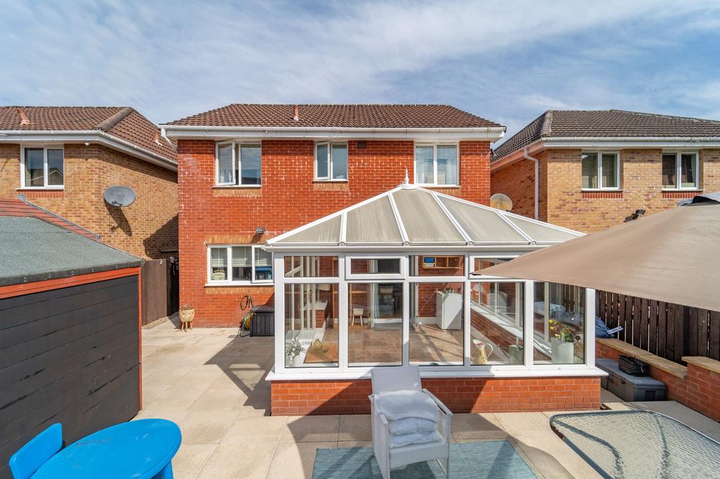 Rear of Property