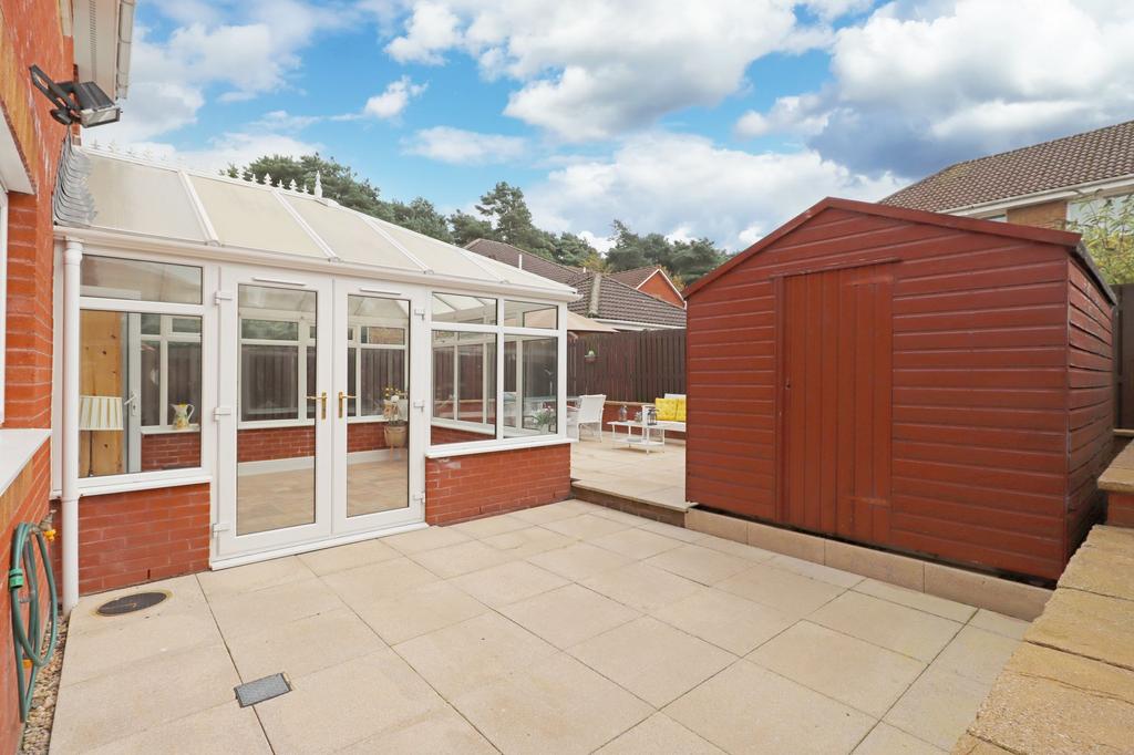 Rear of Property