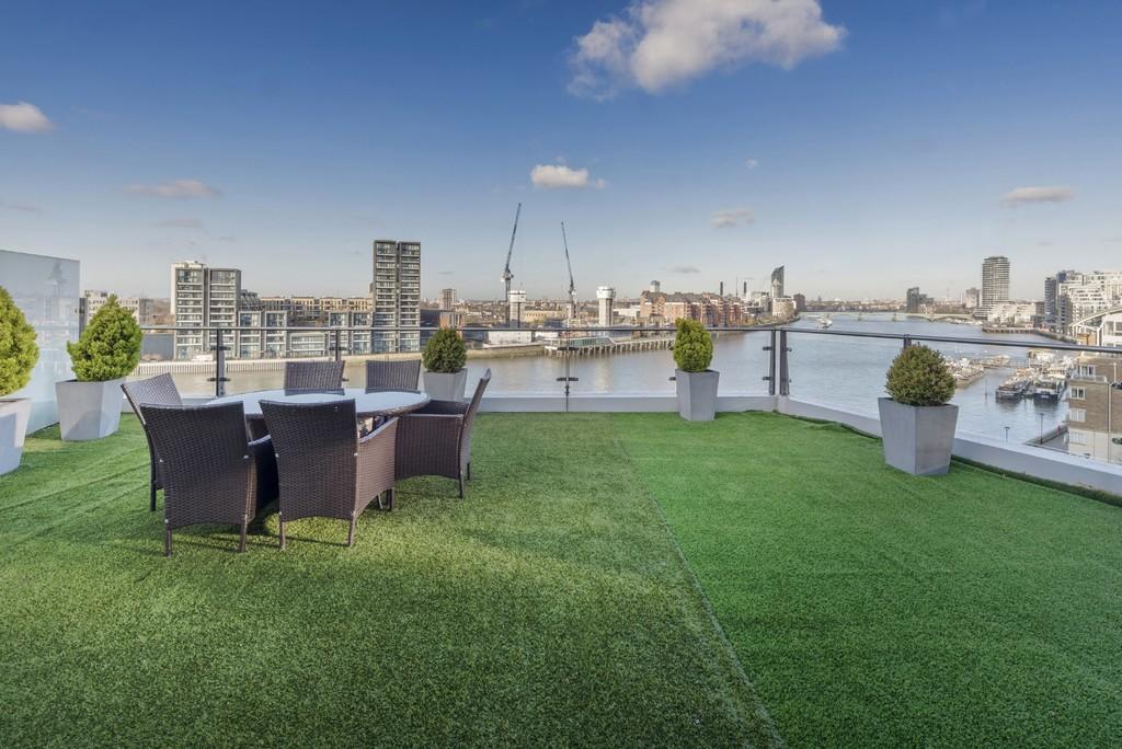 Terrace with River Views