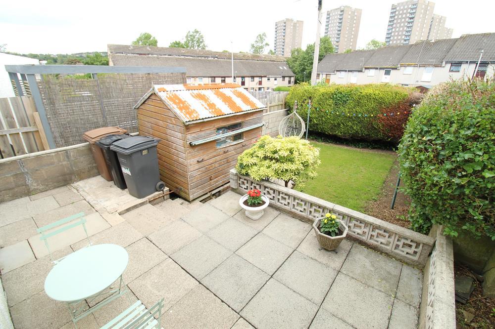 Rear enclosed  garden