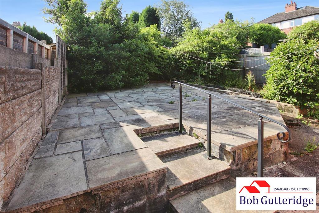 Enclosed rear garden