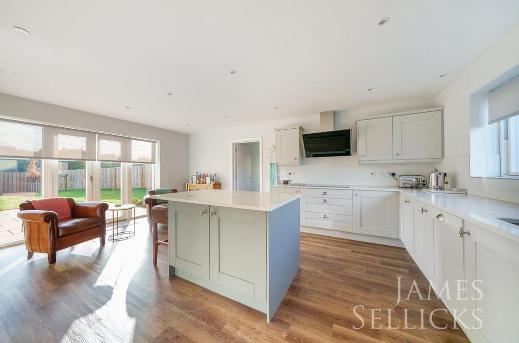 Open plan living kitchen