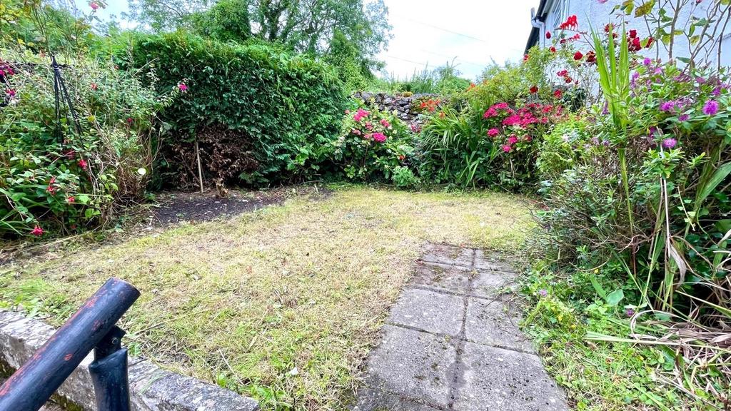 Small rear garden