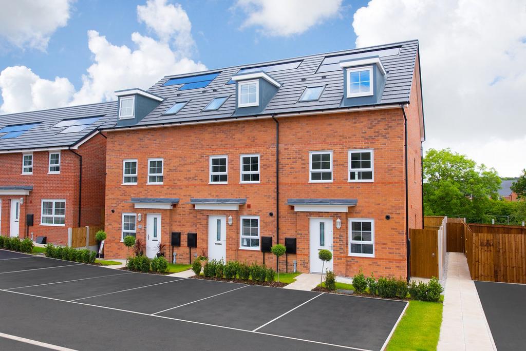 Outside view of 3 bedroom terrace home The Norbury