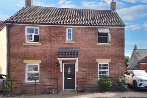 3 bedroom detached house for sale, Trivetts Way, Cossington, Bridgwater, Somerset, TA7