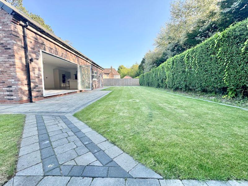 Rear garden