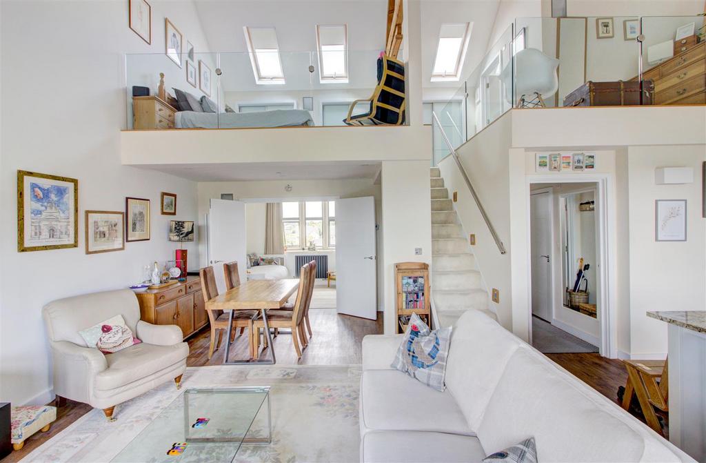 Open plan living space
