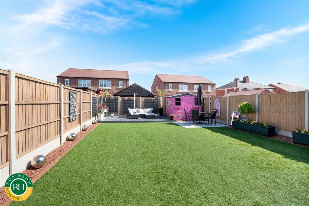 Rear garden