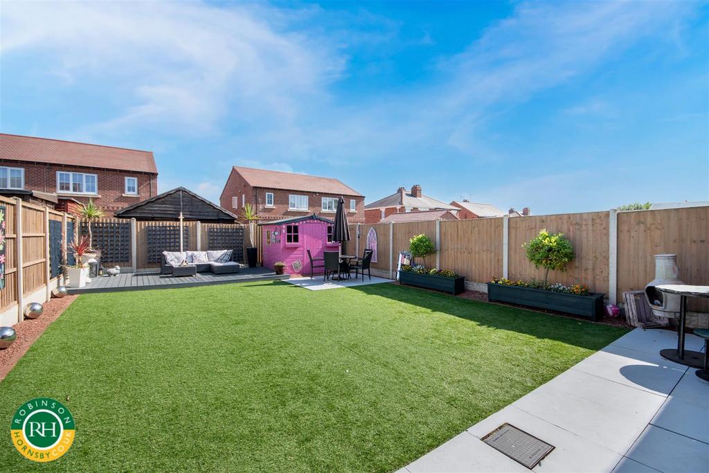 Rear garden