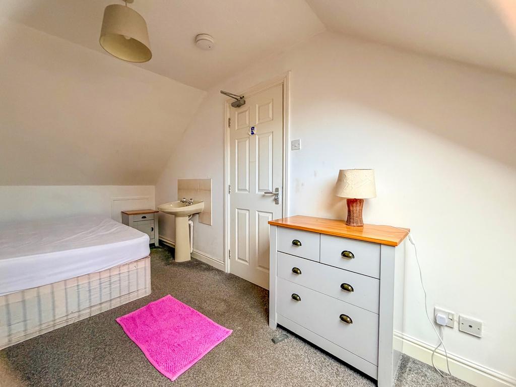 Sink in bedroom