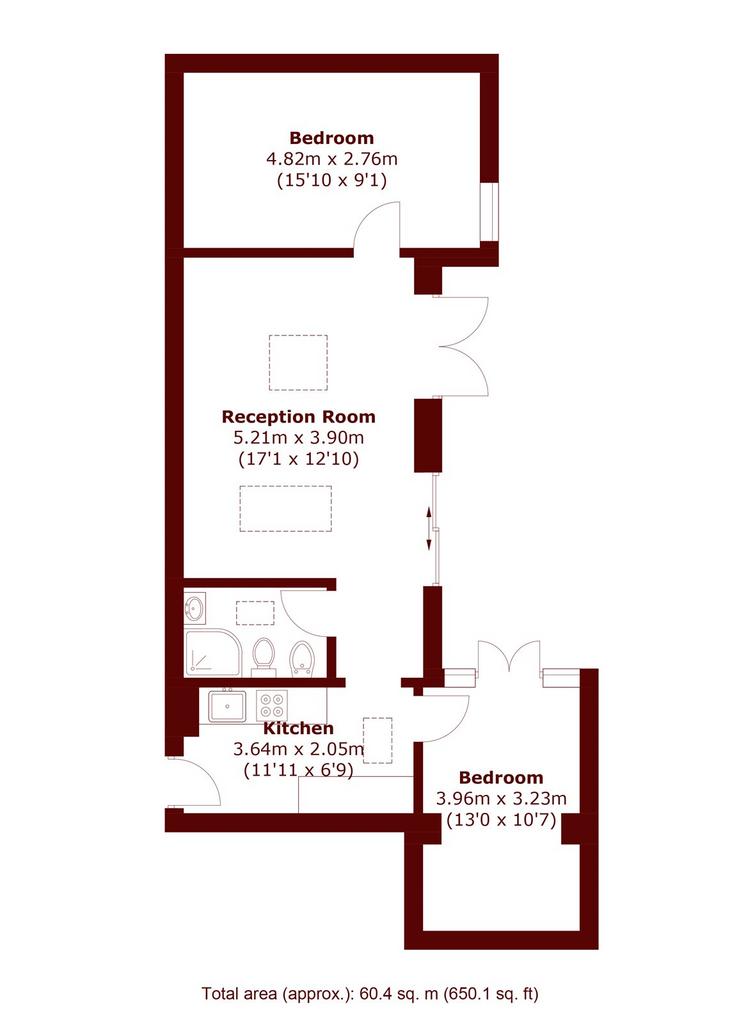 Flat 1 Floorplan