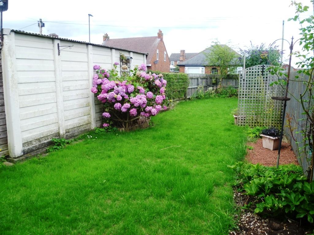 Rear garden