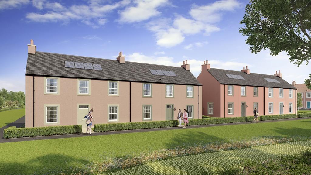 CGI of Longniddry Village phase 2 development