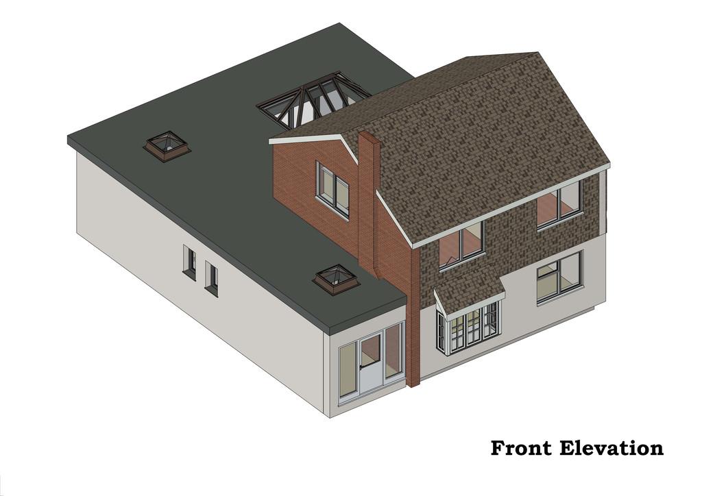 Front elevation drawing