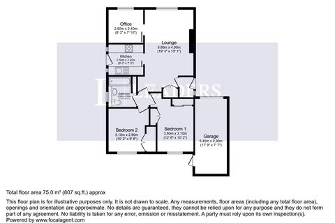 2 bedroom detached house to rent, Cherry Tree Avenue, Waterlooville