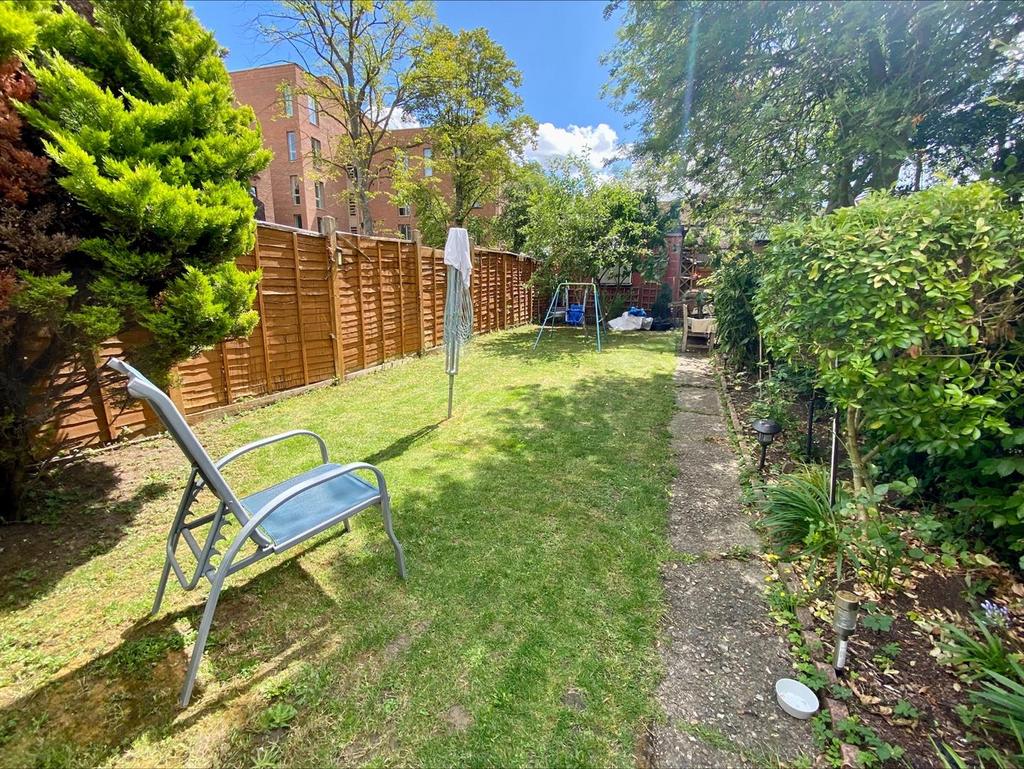 Rear garden
