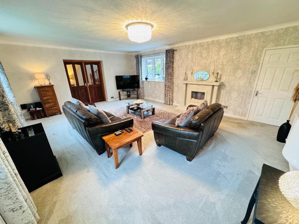 Generous family lounge