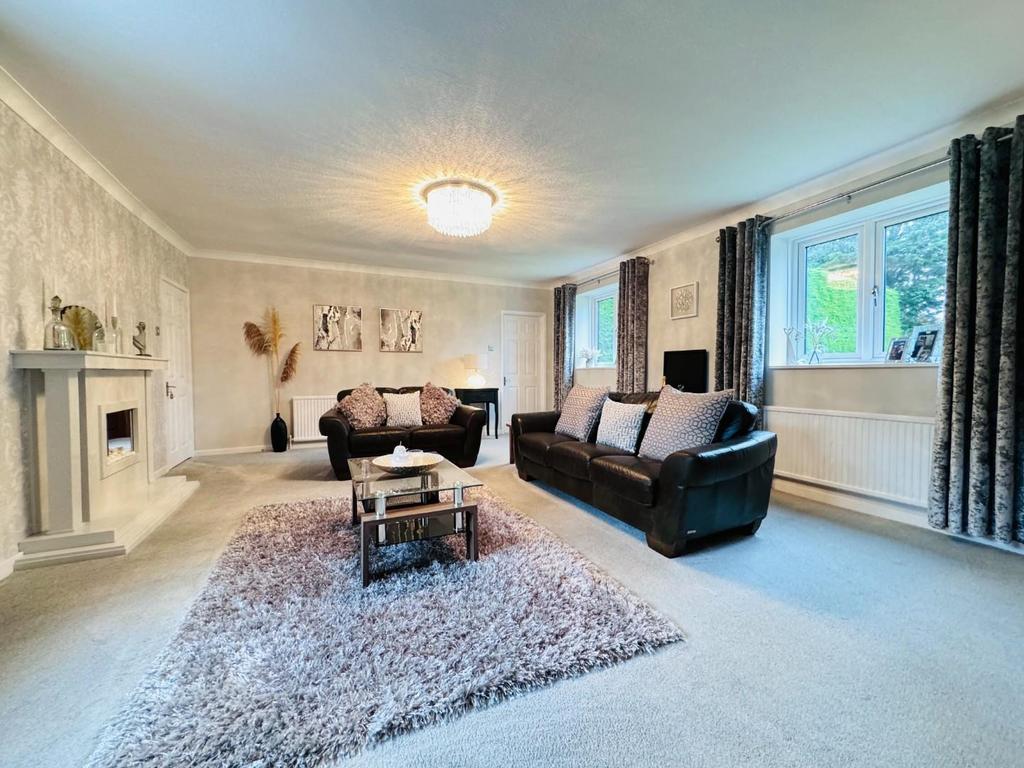 Generous family lounge