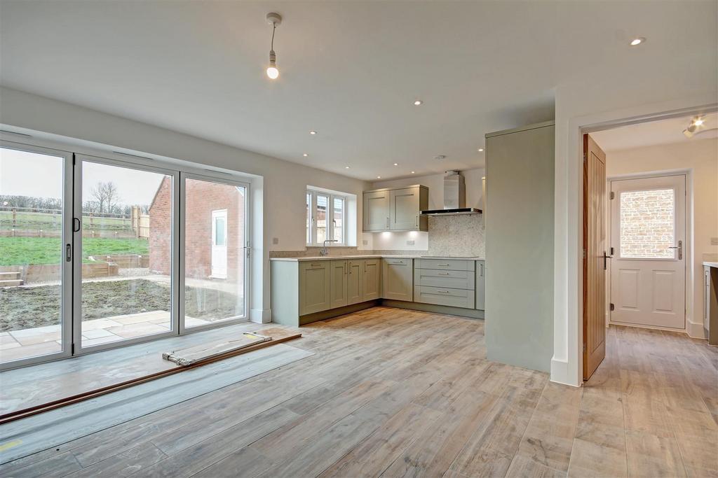 Open plan living kitchen