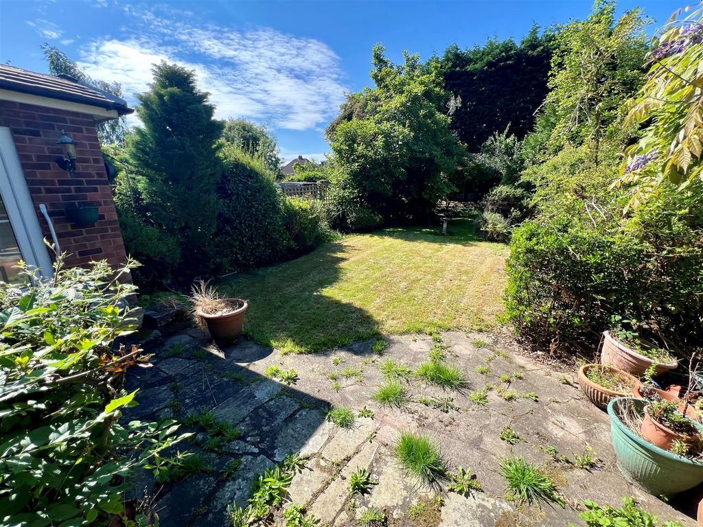 Rear garden