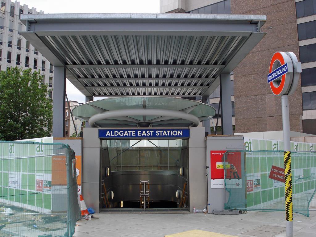 Aldgate east station
