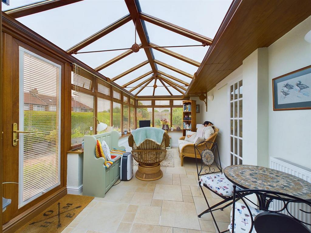 Upvc conservatory: