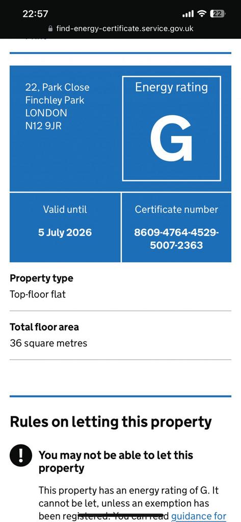 Energy Performance Certificate